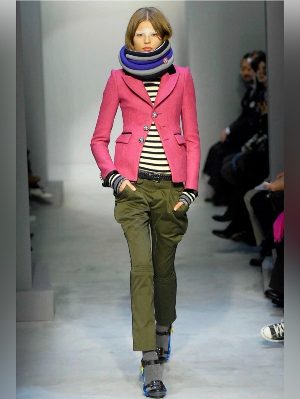 Balenciaga Nicholas Ghesquiere Fall 2007 Rare Runway Pink Blazer